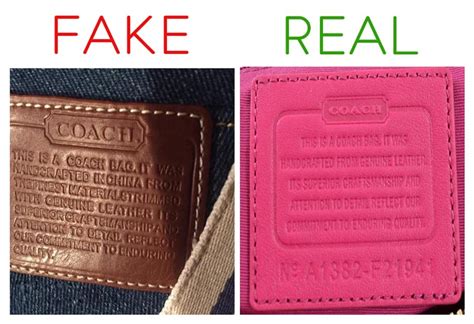 real vs fake coach bags|coach authenticity check serial number.